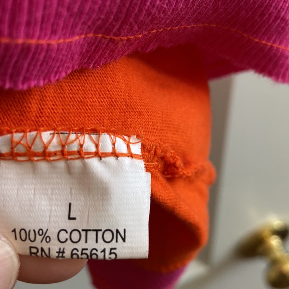 Bright coloured babydoll style top/dress in size L - Picture 5 of 10